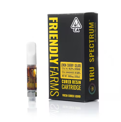 Lemon Cherry Gelato 1G Cured Resin Cartridge